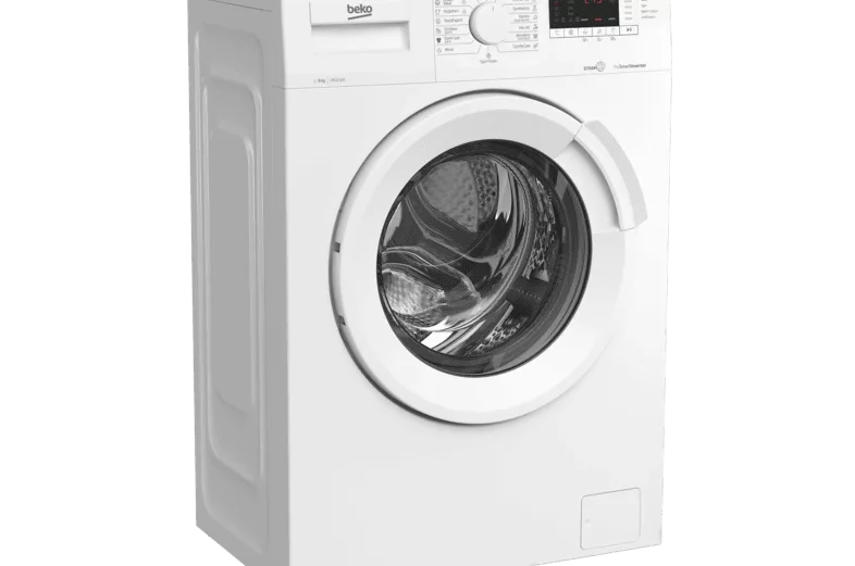 Beko WUE8726XST Mosógép, 8 kg, 1400 RPM, HomeWhiz, Bluetooth, SteamCure, AddXtra, A energia, ProSmart inverteres motor, Fehér