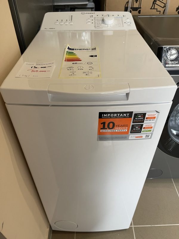 INDESIT BTW L50300 EU/N felültöltős mosógép, A++, 5kg, 1000f. - Image 2