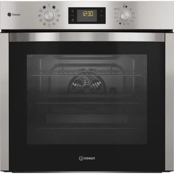 Indesit IFWS 5844 JH IX Multifunkciós gőzsütő, A+, 71l.