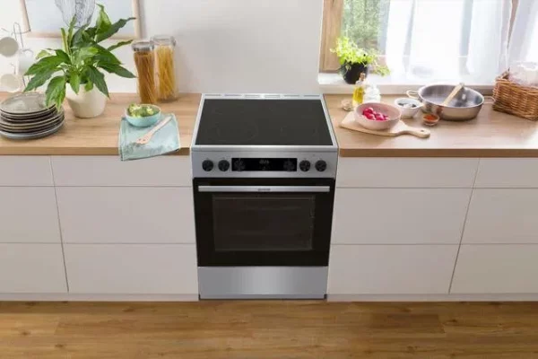 GORENJE GECS6C70XC Kerámialapos tűzhely, 71L. A energia, Hőlégkeverés, Grill, AirFry, Gőztisztítás - Image 9