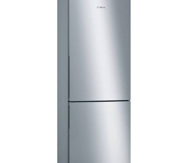 Bosch KGE49AICA Serie 6 alulfagyasztós Inverteres hűtőszekrény, A+++, 419l, LowFrost, 201cm magas,70cm széles, C energiaosztály, Inox