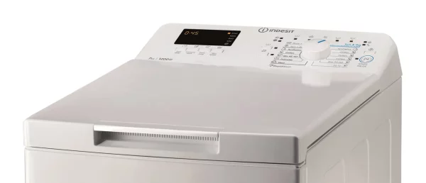 Indesit BTWS72200EU/N Felültöltős Inverteres mosógép, 7 kg, 1200 f., Turn&Go, Digitális kijelző, A+++ energiaosztály, Fehér - Image 10