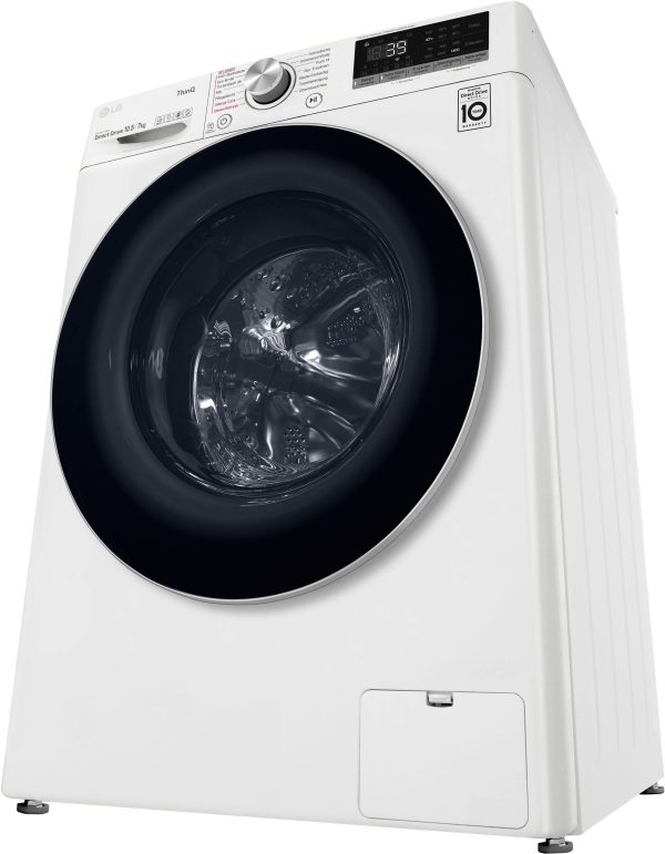 LG V7WD107H2E prémium kategóriás, Ecohybrid 10,5 / 7 kg mosó-szárítógép, A+++, Gőz, Inverter Direct Drive motor - Image 9