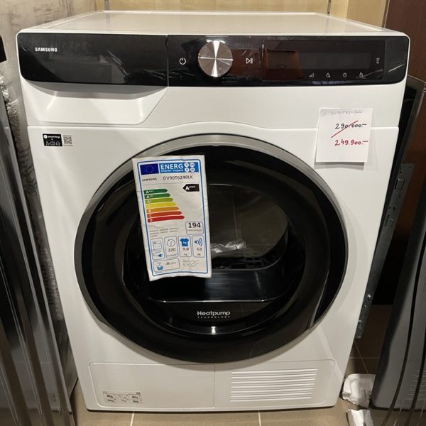 SAMSUNG DV90T6240LK/S6 Hőszivattyús szárítógép, A+++, 9kg, Wifi, SmartThings, - Image 2