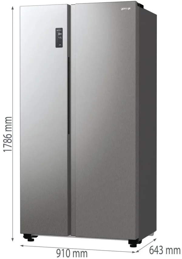 GORENJE NRR9185DAXL Inverteres NoFrost side by side hűtő, A++, 550L. - Image 3