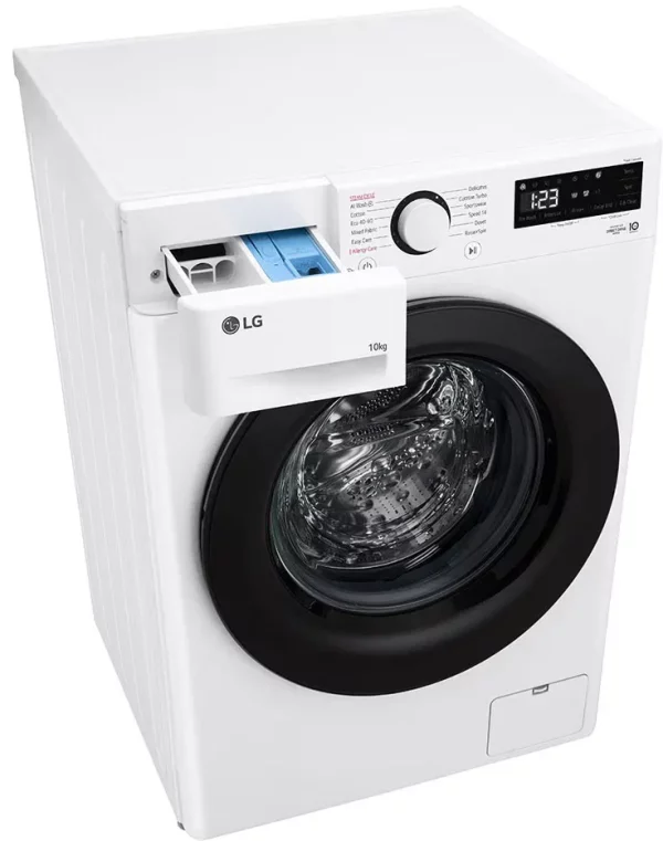 LG F4WR510SBW Inverteres DirectDrive Gőzmosógép, 10 kg, max. 1400 ford./perc, Gőzmosógép, AI DD™ technológia, A+++ - Image 4