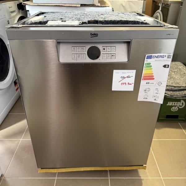 Beko BDUN36451X Pult alá épÍthető mosogatógép, 14 teríték, B energia, Inverteres motor - Image 11
