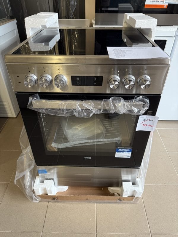 Beko FSM67320GXS kerámialapos tűzhely, SteamShine, LED kijelző, 8 funkció, A energiaosztály, Inox - Image 6