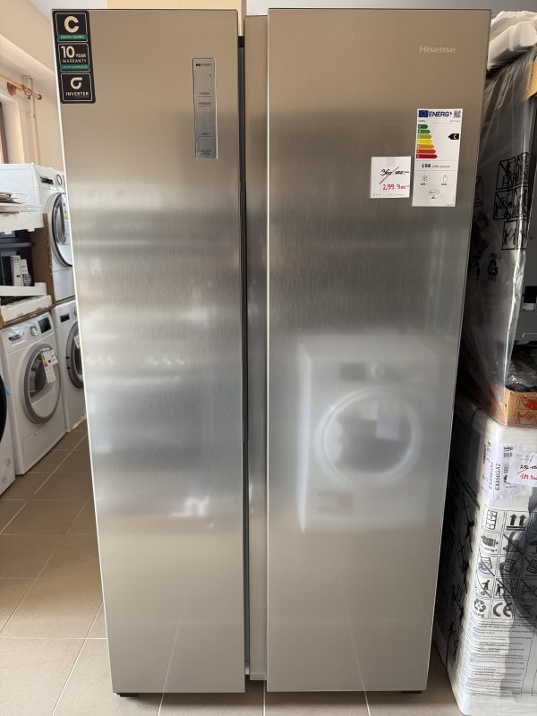 HISENSE RS677N4ACC Inverteres NoFrost Dide by Side hűtő, A+++, 519L. 2 hűtőkör - Image 8