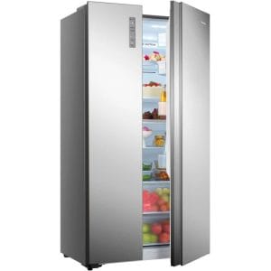 HISENSE RS677N4ACC Inverteres NoFrost Dide by Side hűtő, A+++, 519L. 2 hűtőkör