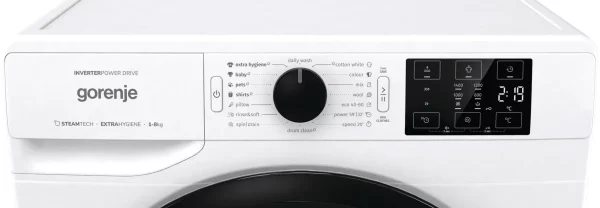 GORENJE WNEI84SDS SteamTech keskeny gőzmosógép, 8kg, 1400f., Inverter motor - Image 6