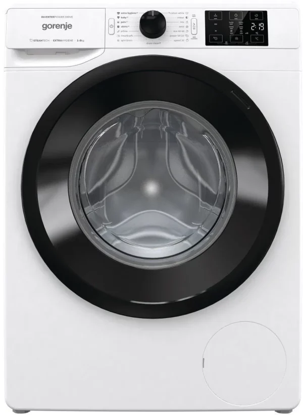 GORENJE WNEI84SDS SteamTech keskeny gőzmosógép, 8kg, 1400f., Inverter motor - Image 9