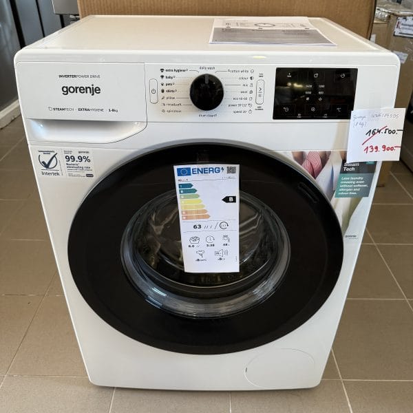 GORENJE WNEI84SDS SteamTech keskeny gőzmosógép, 8kg, 1400f., Inverter motor - Image 10