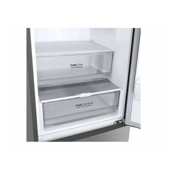 LG GBP62PZNBC Inverteres NoFrost hűtő, B energiaosztály, NoFrost, 384L, Door Cooling+, Ezüst - Image 5