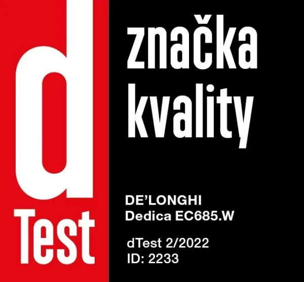 DeLonghi EC685.W Dedica karos eszpresszó kávéfőző, 1300 W, 15 bar, 1.1 literes víztartály, Fehér - Image 6