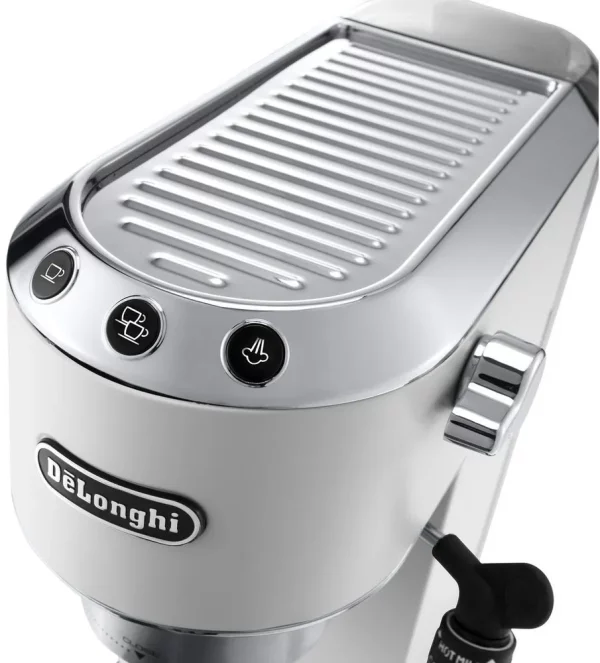 DeLonghi EC685.W Dedica karos eszpresszó kávéfőző, 1300 W, 15 bar, 1.1 literes víztartály, Fehér - Image 3