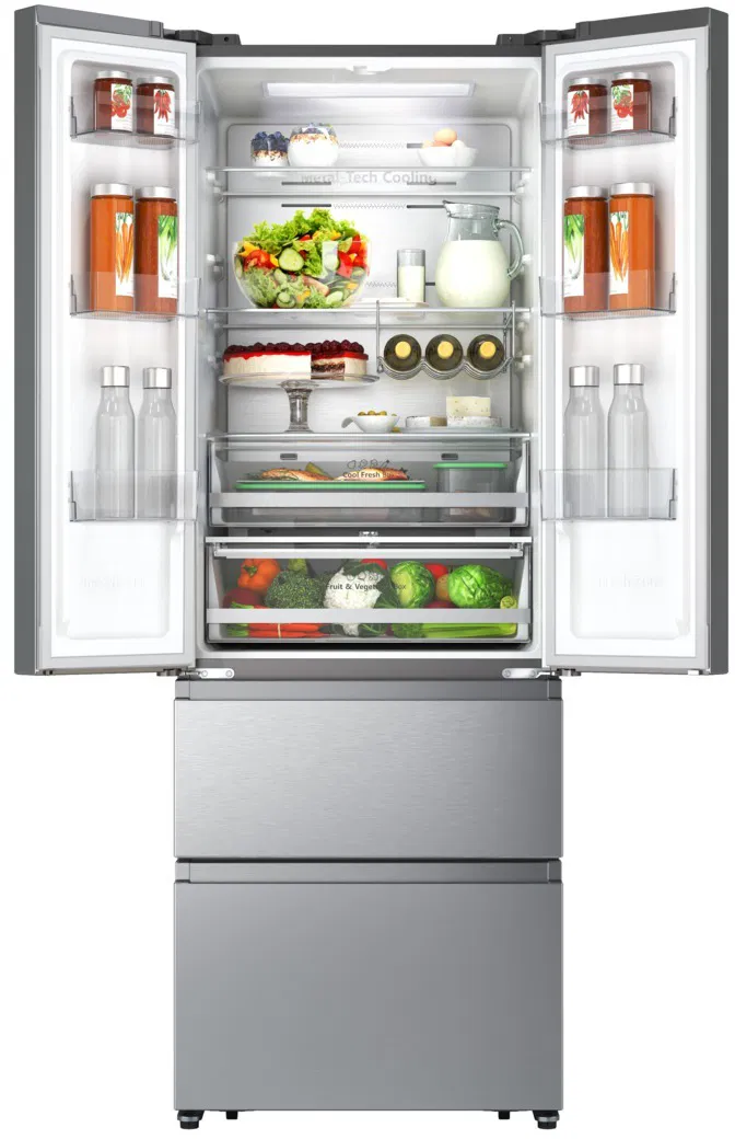 HISENSE RF632N4AIC1 Inverteres NoFrost Francia ajtós hűtő, 485L. A+++, WiFi, - Image 5