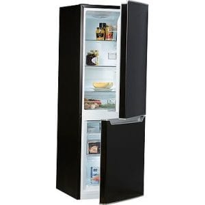 Hanseatic HKGK14349DB Kombinált Hűtőszekrény - A++, 175L, Fekete