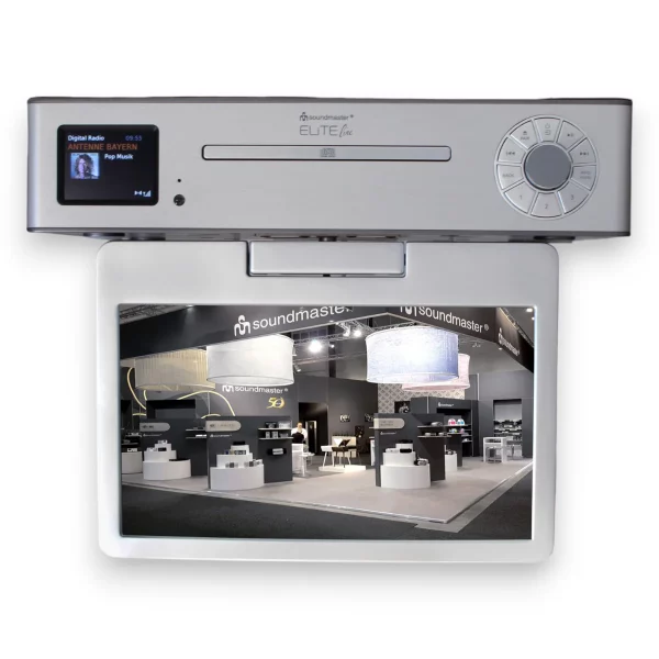 Soundmaster EliteLine KTD1020SI konyhai rádió, multimédiás központ pult alá helyezhető, CD, DVB-T2, DAB+, FM, USB és Bluetooth funkcióval - Image 10