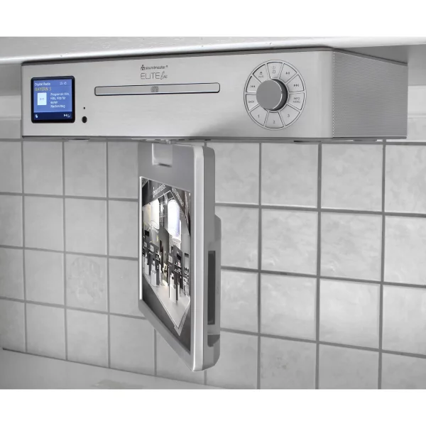 Soundmaster EliteLine KTD1020SI konyhai rádió, multimédiás központ pult alá helyezhető, CD, DVB-T2, DAB+, FM, USB és Bluetooth funkcióval - Image 6