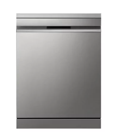 LG DF455HPS Gőzös Mosogatógép, 14 teríték, Inverter Direct Drive motor, ThinQ WiFi funkció, C energia, INOX