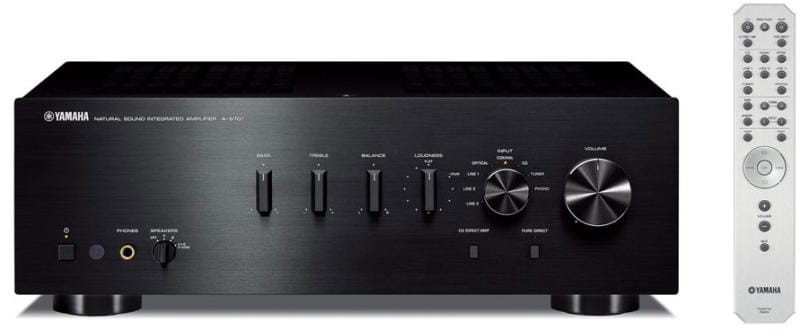 YAMAHA A-S701 fekete Hifi erősítő, 160w x 2, - Image 5