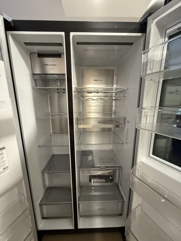 LG GSXV90MCDE Inverteres NoFrost Side by Side hűtő, 635L.,A++, smart funkciók, jégkészítő és víztartály, total No Frost, instaView Door-in-Door™, door Cooling+ - Image 10