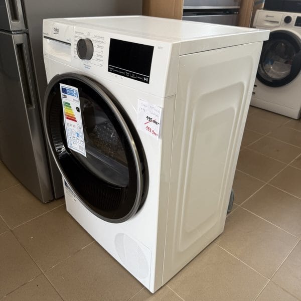 Beko B3T422392 hőszivattyús Gőzös szárítógép, A++, 8kg, Keskeny kivitel, 15 program, - Image 3