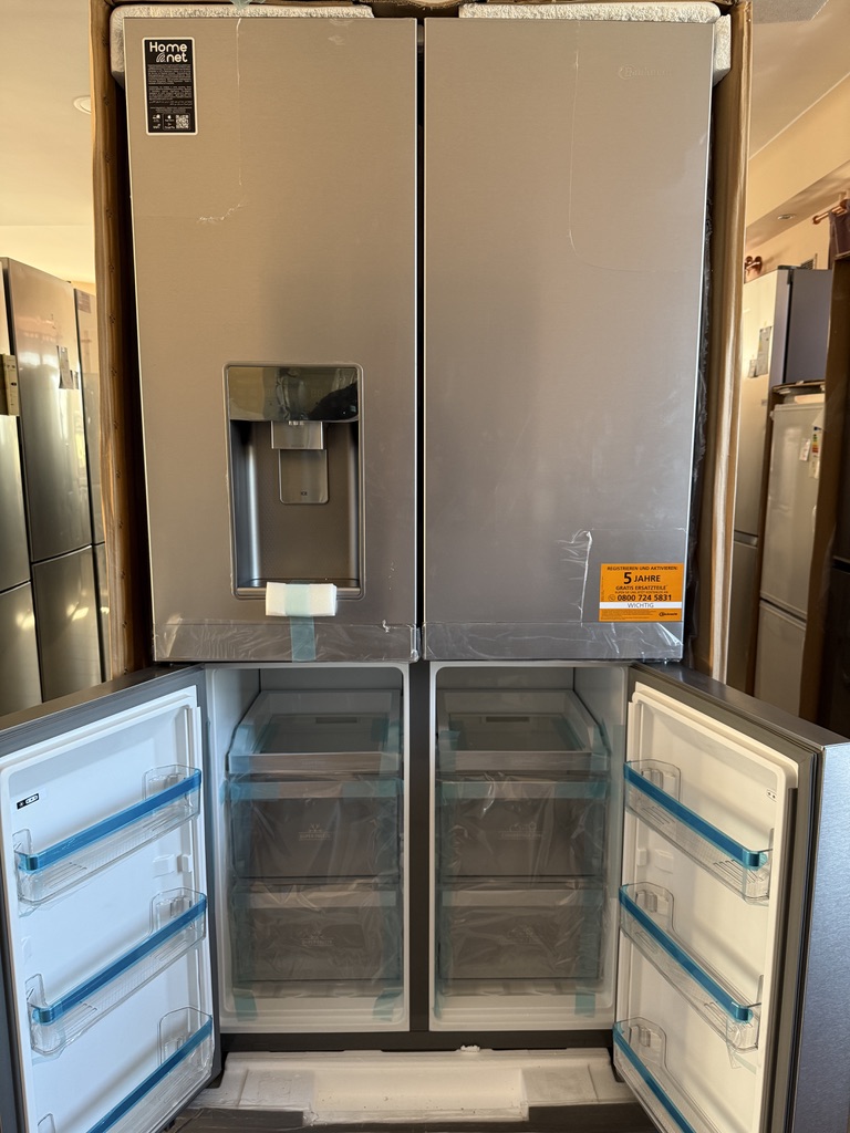 Bauknecht BQ9I MO1L Quattro Side-by-Side hűtő/fagyasztó / Jég- és vízadagoló / Active Oxigen / HomeNet alkalmazás / Átalakítható zónák / 4 ajtós / A+ / 592 L - Image 4