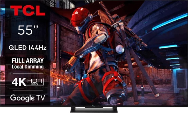 TCL 55C735 4K QLED 120Hz TV, Google TV és Game Master Pro technológiával - Image 6