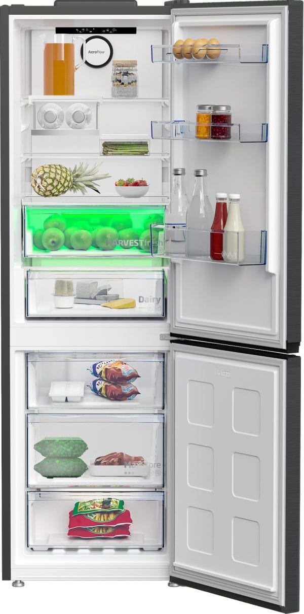 BEKO B7RCNE367HXB Inverteres NoFrost hűtő, B energia, 316L. - Image 15
