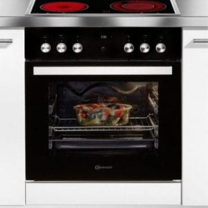 Bauknecht HIS5 EP8VS3 ES + CHR 9642 IN beépíthető Pirolitikus sütő és kerámia főzőlap szett