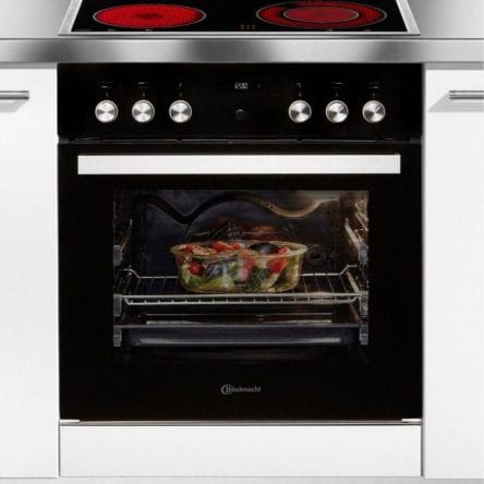 Bauknecht HIS5 EP8VS3 ES + CHR 9642 IN beépíthető Pirolitikus sütő és kerámia főzőlap szett