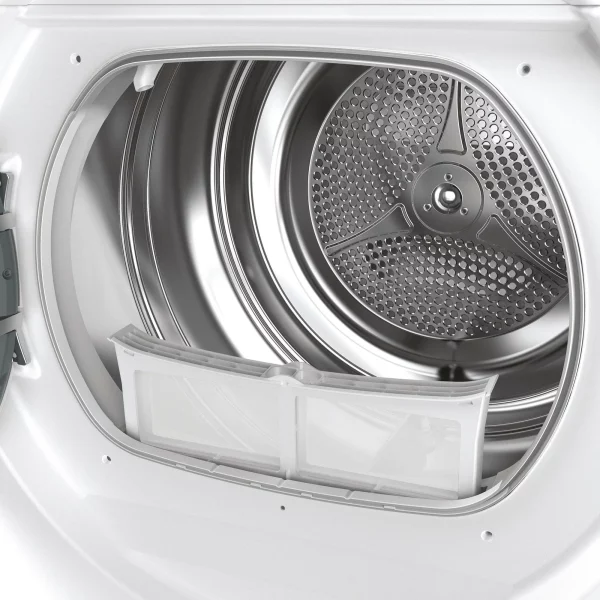 Candy Rapido ROE H8A2TE-S Hőszivattyús szárítógép, 8 kg, WiFi, Easy case, Szárítási érzékelő, Gyűrődésgátló, A++  energiaosztály, Fehér - Image 8