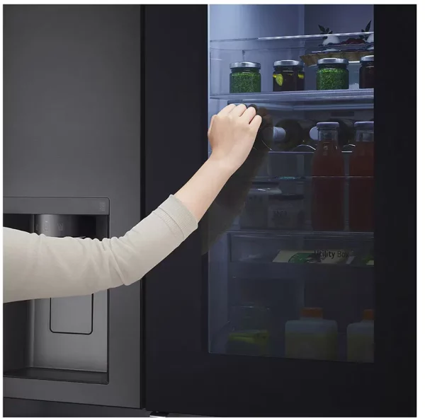 LG GSXV90MCDE Inverteres NoFrost Side by Side hűtő, 635L.,A++, smart funkciók, jégkészítő és víztartály, total No Frost, instaView Door-in-Door™, door Cooling+ - Image 5