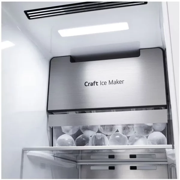 LG GSXV90MCDE Inverteres NoFrost Side by Side hűtő, 635L.,A++, smart funkciók, jégkészítő és víztartály, total No Frost, instaView Door-in-Door™, door Cooling+ - Image 3