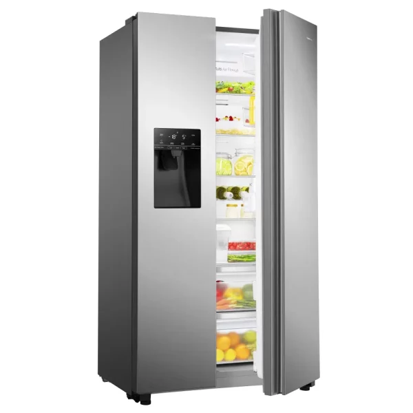 Hisense RS694N4TIE Inverteres NoFrost side by side hűtő, A++, 562L.,Víz és jégkészítő(víztartályos) - Image 3