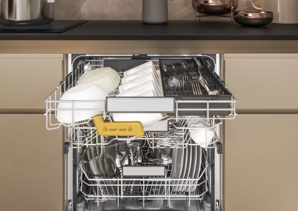 Bauknecht B8I HF58 TUC beépíthető élvezérelt 3-kosaras PowerClean Promosogatógép, - Image 6