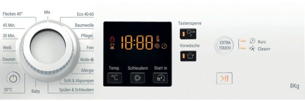 Bauknecht BPW 814 A Inverteres elöltöltős mosógép, 8kg, 1400f - Image 11