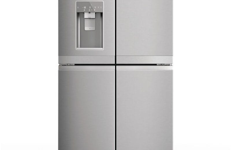 Bauknecht BQ9I MO1L Quattro Side-by-Side hűtő/fagyasztó / Jég- és vízadagoló / Active Oxigen / HomeNet alkalmazás / Átalakítható zónák / 4 ajtós / A+ / 592 L