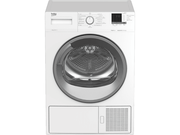 BEKO DS8512GX Inverteres Hőszivattyús szárítógép, 8kg, A+++, belső dobvilágítás - Image 7