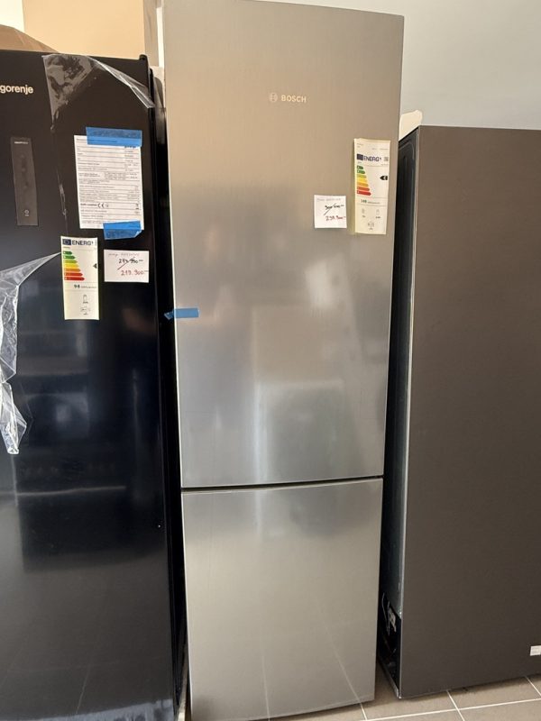 Bosch KGE394LCA Serie6 Kombinált hűtőszekrény, 337l, C energiaosztály, M:201 cm, LowFrost, VitaFresh, Inox - Image 2