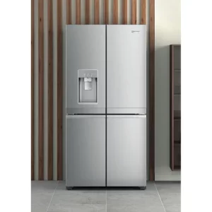 Bauknecht BQ9I MO1L Quattro Side-by-Side hűtő/fagyasztó / Jég- és vízadagoló / Active Oxigen / HomeNet alkalmazás / Átalakítható zónák / 4 ajtós / A+ / 592 L
