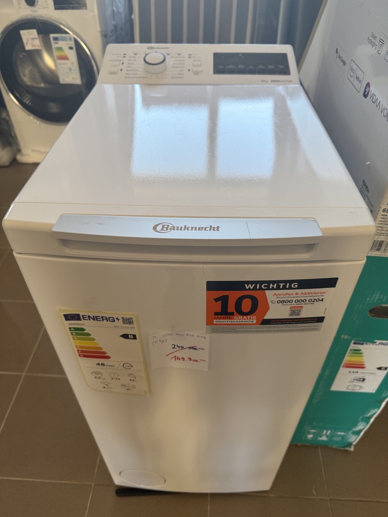 Bauknecht WMT PRO ECO 6ZB Inverteres DirectDrive felültöltős mosógép, 6kg, 1200f. Zen-DirectDrive motor - Image 2