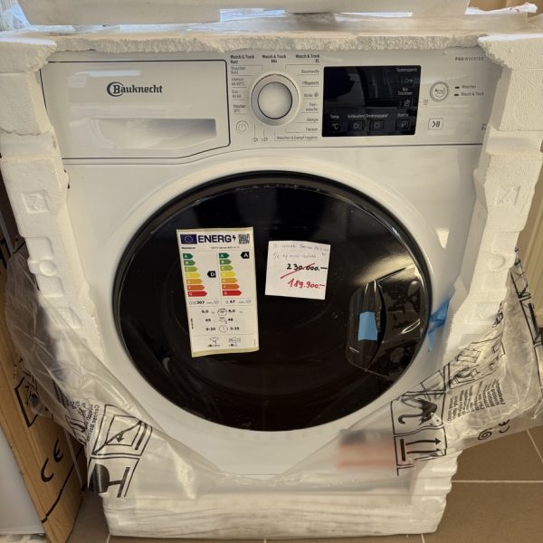 Bauknecth WATK Sense 86S 41 N Inverteres Gőzös mosó-szárítógép, 8kg/6kg, 1400f. SteamCare - Image 2
