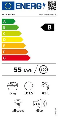 Bauknecht WMT PRO ECO 6ZB Inverteres DirectDrive felültöltős mosógép, 6kg, 1200f. Zen-DirectDrive motor - Image 7
