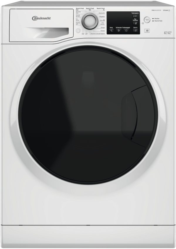 Bauknecth WATK Sense 86S 41 N Inverteres Gőzös mosó-szárítógép, 8kg/6kg, 1400f. SteamCare - Image 7
