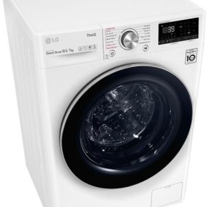 LG F4DV710S2E DirectDrive Mosó- és szárítógép, 10.5kg / 7kg mosás és szárítás kapacitás, 1400 fordulat/perc, WiFi kapcsolat, A energiaosztály, fehér
