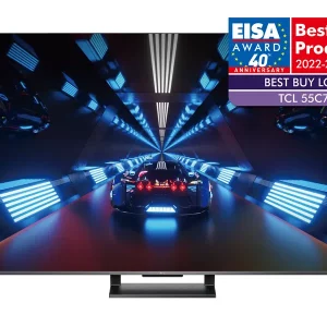 TCL 55C735 4K QLED 120Hz TV, Google TV és Game Master Pro technológiával
