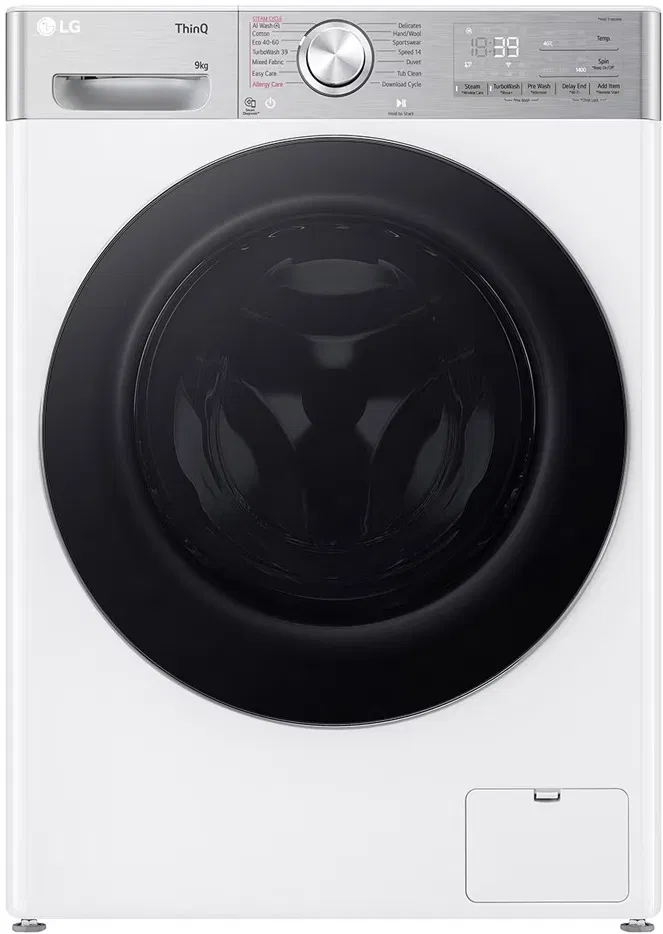 LG F4WR909P3W Inverteres DirectDrive Gőzmosógép, A energia, 9kg, 1400f. - Image 7